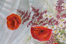 Lade das Bild in den Galerie-Viewer, Maiblumenstrauß mit Mohnblumen
