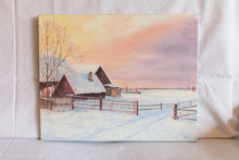 Lade das Bild in den Galerie-Viewer, Bauernhof im Schnee
