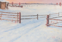 Lade das Bild in den Galerie-Viewer, Bauernhof im Schnee
