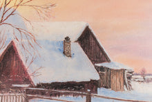 Lade das Bild in den Galerie-Viewer, Bauernhof im Schnee
